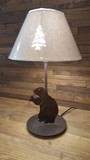 Lampe Marmotte patine bronze 44134P46MA