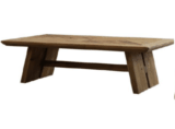 Table basse en vieux pin