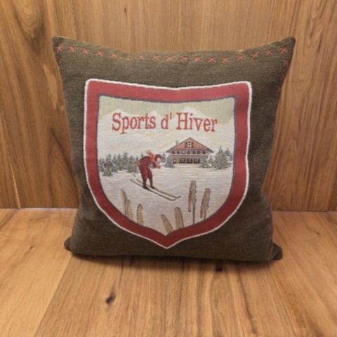 Coussin sports d'hiver I