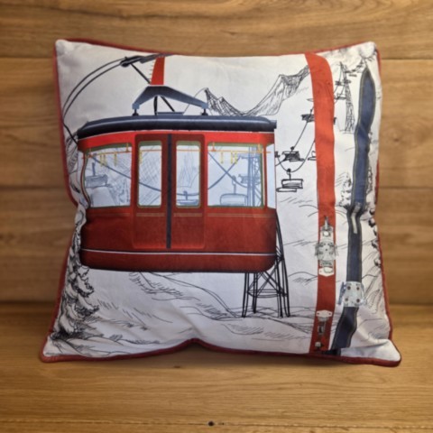 Coussin téléphérique 45x45cm