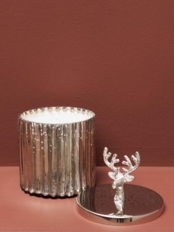 Bougie tête de cerf