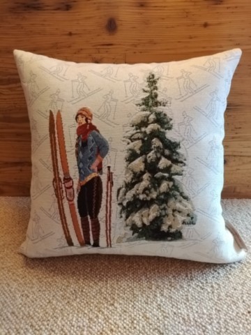 Coussin Madame  à skis