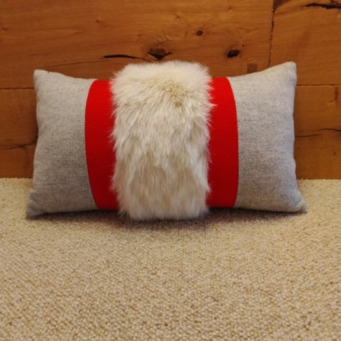 Coussin Furya rouge