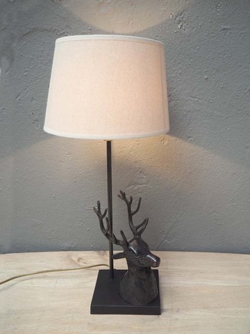 Lampe Tête de Cerf