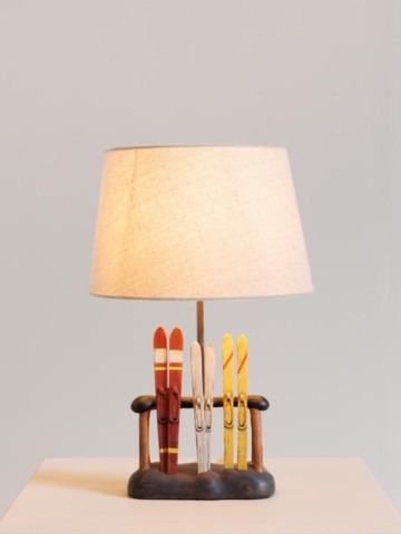 Lampe Les skis