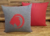 Coussin Galibier rouge 45x45cm