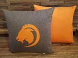 Coussin Galibier orange 45x45cm