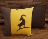 Coussin Vanoise jaune