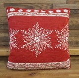 Coussin Genevois rouge