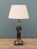 Lampe Monsieur en raquettes