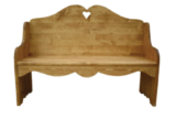 Banc en épicéa huilé