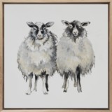 Tableau 2 moutons
