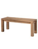 Banc en chêne 123cm