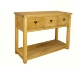 Console avec 3 tiroirs