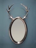 Miroir bois de cerfs 