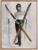 Tableau skieuse I