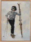 Tableau Skieuse II